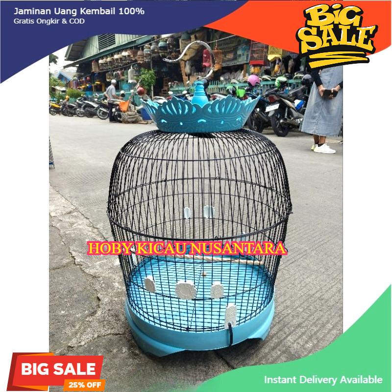 KANDANG SANGKAR PUTER TEKUKUR DERKUKU JERUJI BESI