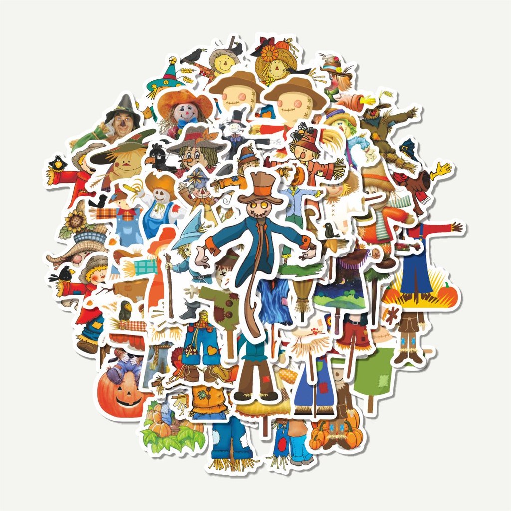 

Sticker Pack Funny Scarecrow Pack | Sticker TUMBLR | Stiker LAPTOP KOPER HELM