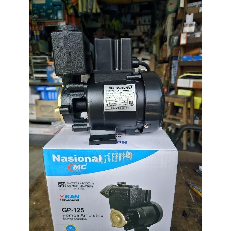 TERLARISpompa nasional GP 125 MCPUMP / nasional MCPUMP manual
