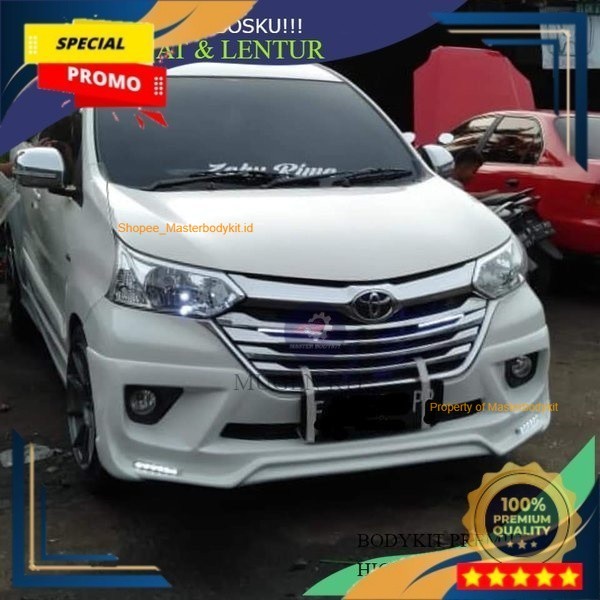AKSESORIS BEMPER MOBIL BODYKIT ALL NEW AVANZA 2015 2016 2017 2018 NEGO TIPIS
