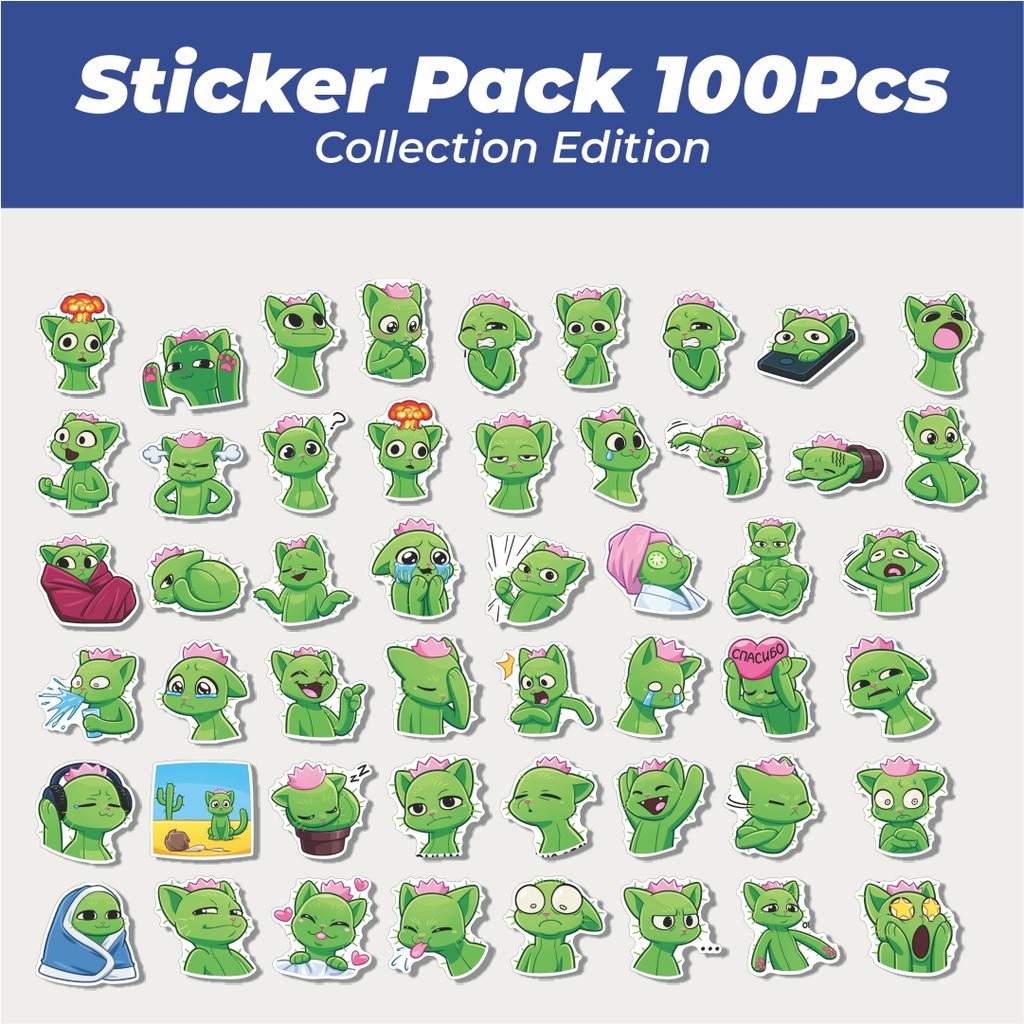 

Hot Stiker Scratch Lucu Anti Air Stikers Berperekat Waterproof Sticker Decal Buat Motor Helm Buku Journal Koper Casing HP Laptop Botol Minum