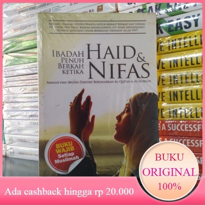 Buku Wajib setiap Muslimah Ibadah Penuh Berkah HAID & NIFAS #Bekas