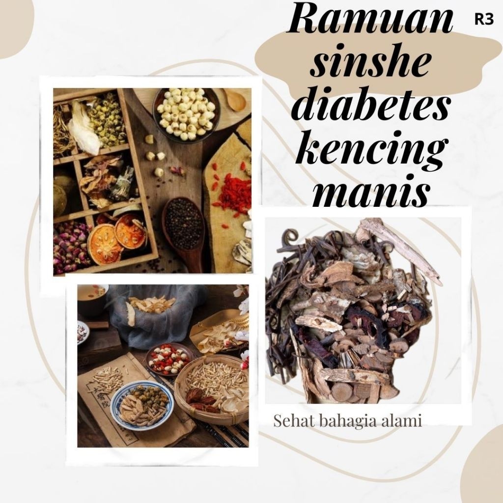 

racikan Tiongkok kencing manis diabetes ramuan sinse sinshe herbal tradisional