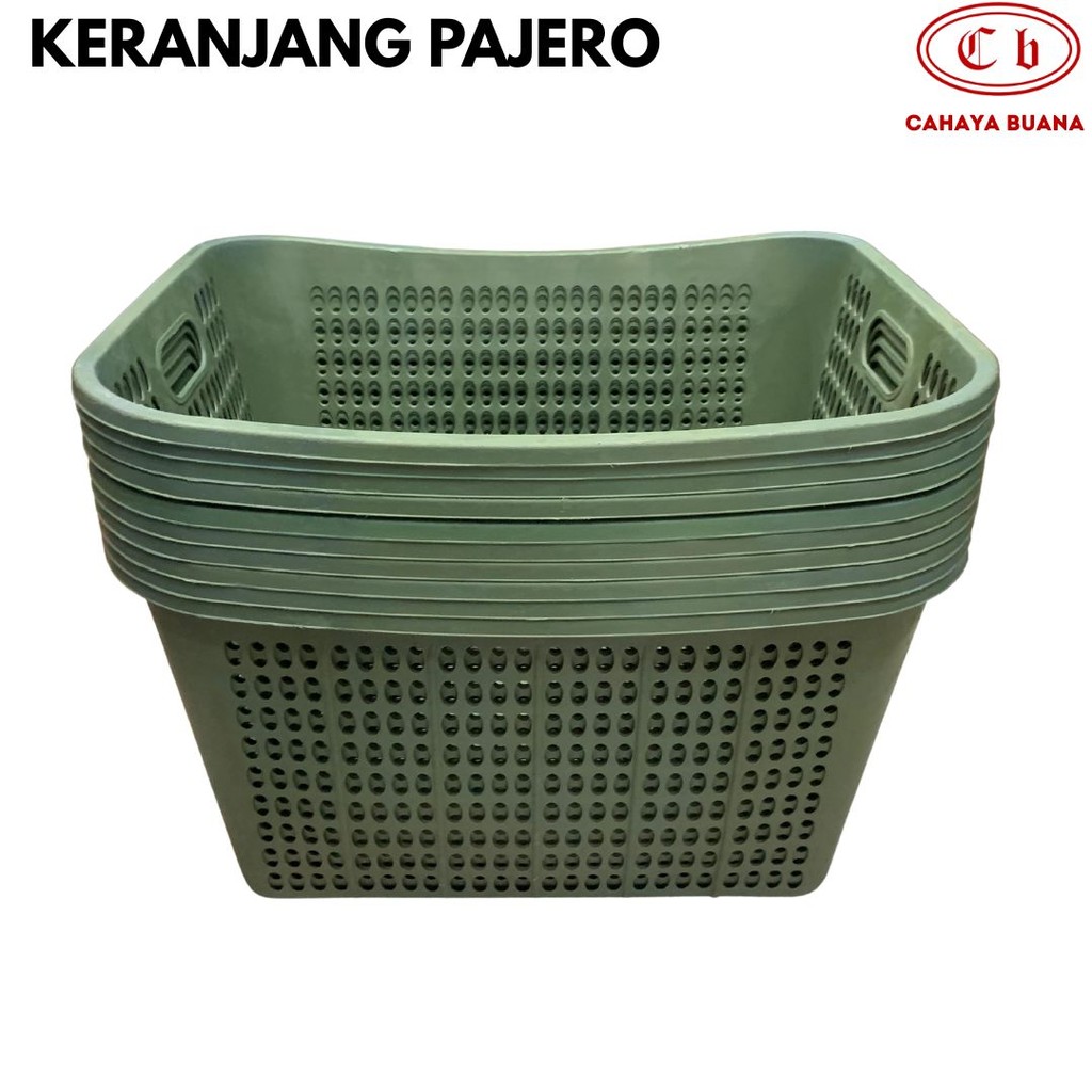 Keranjang Pajero Jumbo Plastik Keranjang Baju Pajero Laundry Keranjang Pakaian Kotor Bersih Keranjan