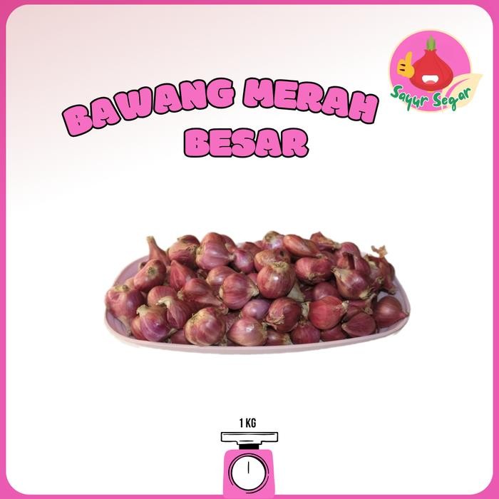 

bawang merah super Besar 1kg - 1000 gr