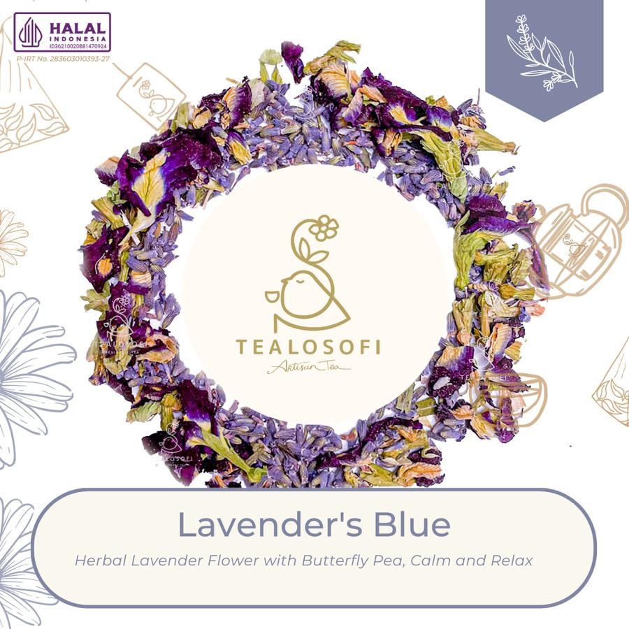 

Trosten x Tealosofi Lavender Blue - Tealosofi Artisan Tea Tisane - Herbal Blend Teh