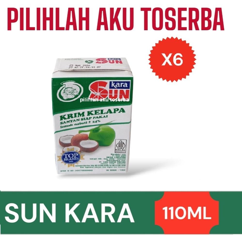 

Sun Kara Santan Siap Pakai 110ml - (Harga 6 Pcs)