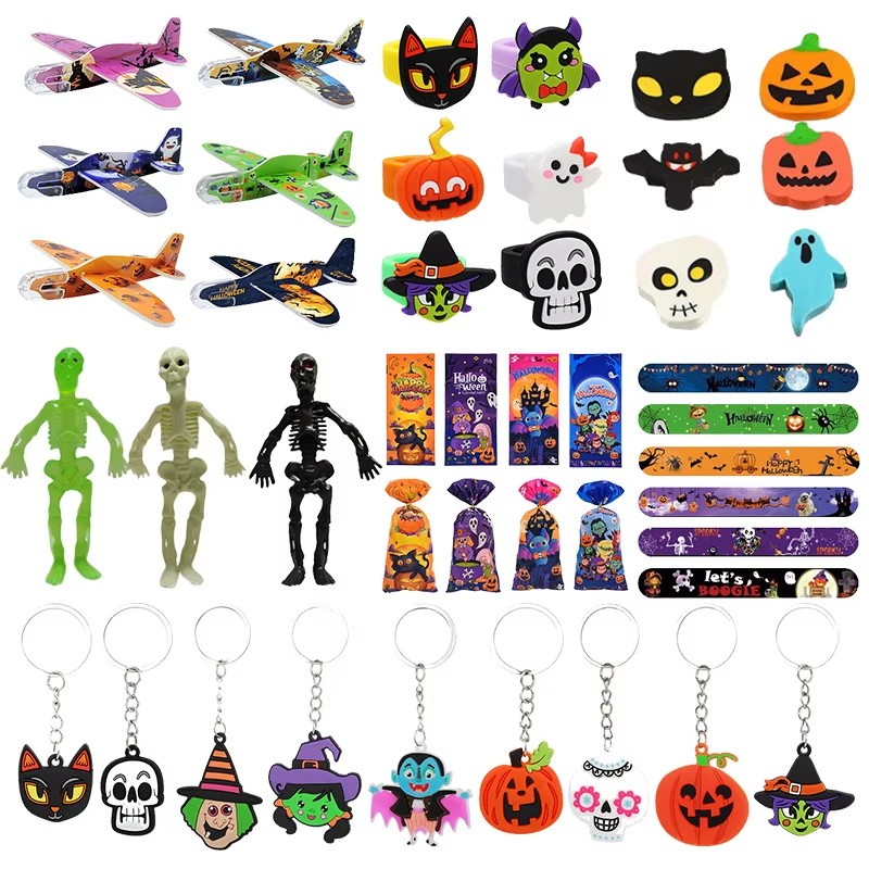 

New Halloween Party Gifts for Kids Cute Spooky Treat Thing Gift Bags Decoration & Party Favours Supplies Set for Halloween Party