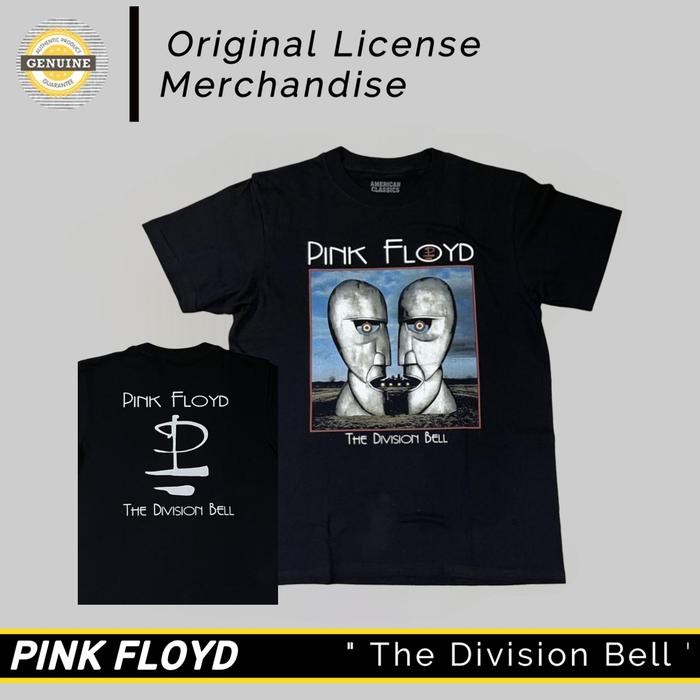 (COD) T shirt Kaos Band Music Rock Pop Pink Floyd Original Official License label PINK FLOYD ORI - S