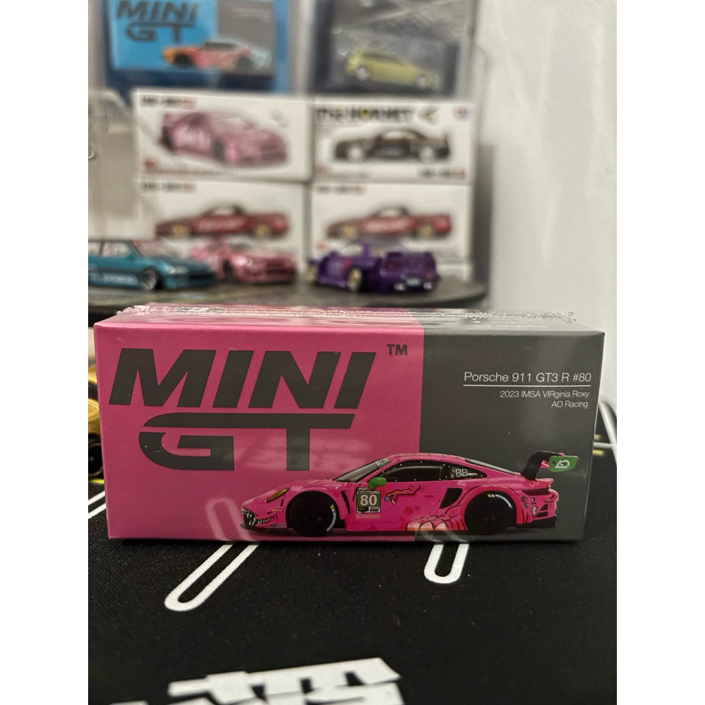 MiniGT Porsche 911 GT3 R Roxy Terbaru