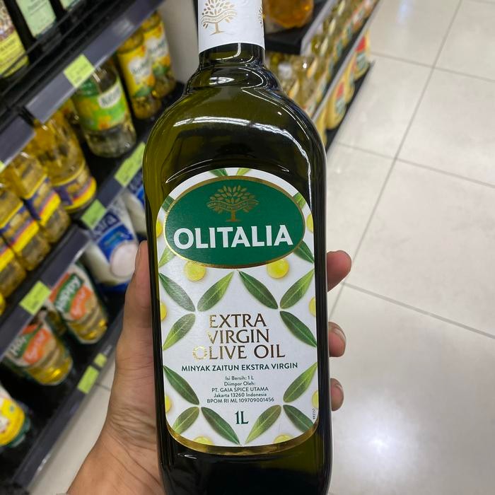 

Olitalia extra virgin olive oil 1l/ minyak zaitun asli 1 L