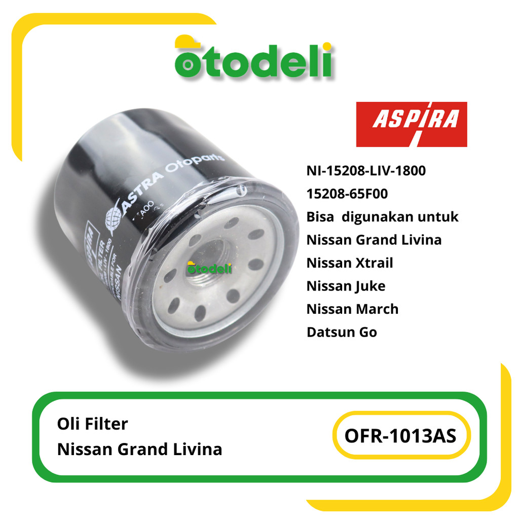 Oli Filter Nissan Grand Livina Aspira