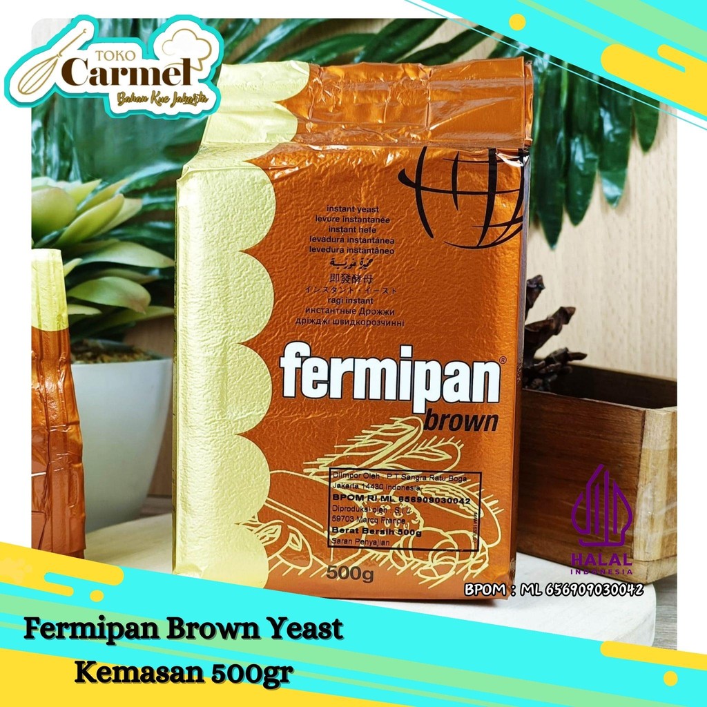 

Fermipan Ragi Kering Instant Yeast 500gr