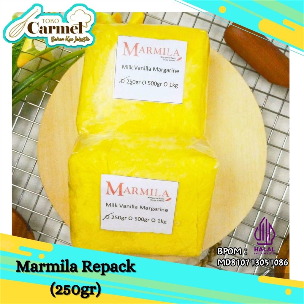 

Marmila Margarine 1kg [Repack] Mentega Rasa Susu Vanilla