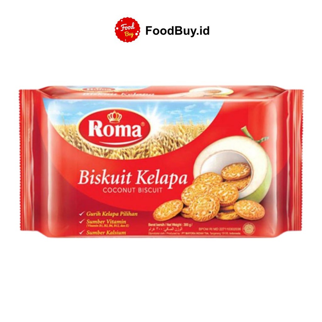 

Roma Biskuit Kelapa 300 gr
