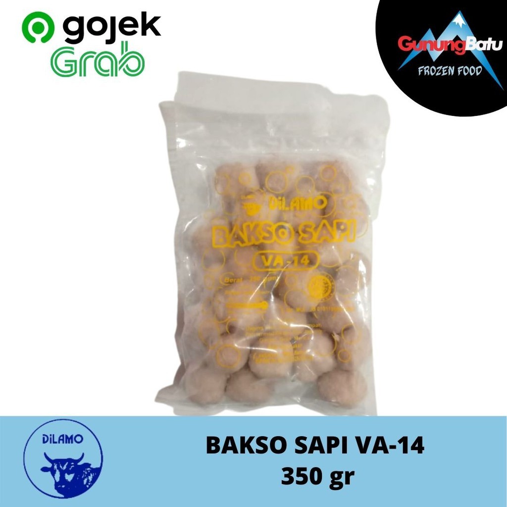 DILAMO BAKSO SAPI VA-14 350GR BASO SAPI