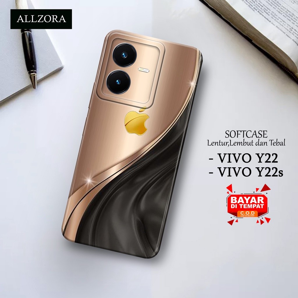 Case Vivo Y22 / Y22s Terbaru - Fashion Case BRANDED - Casing Hp Vivo Y22 / Y22s Terbaru - Softcase H