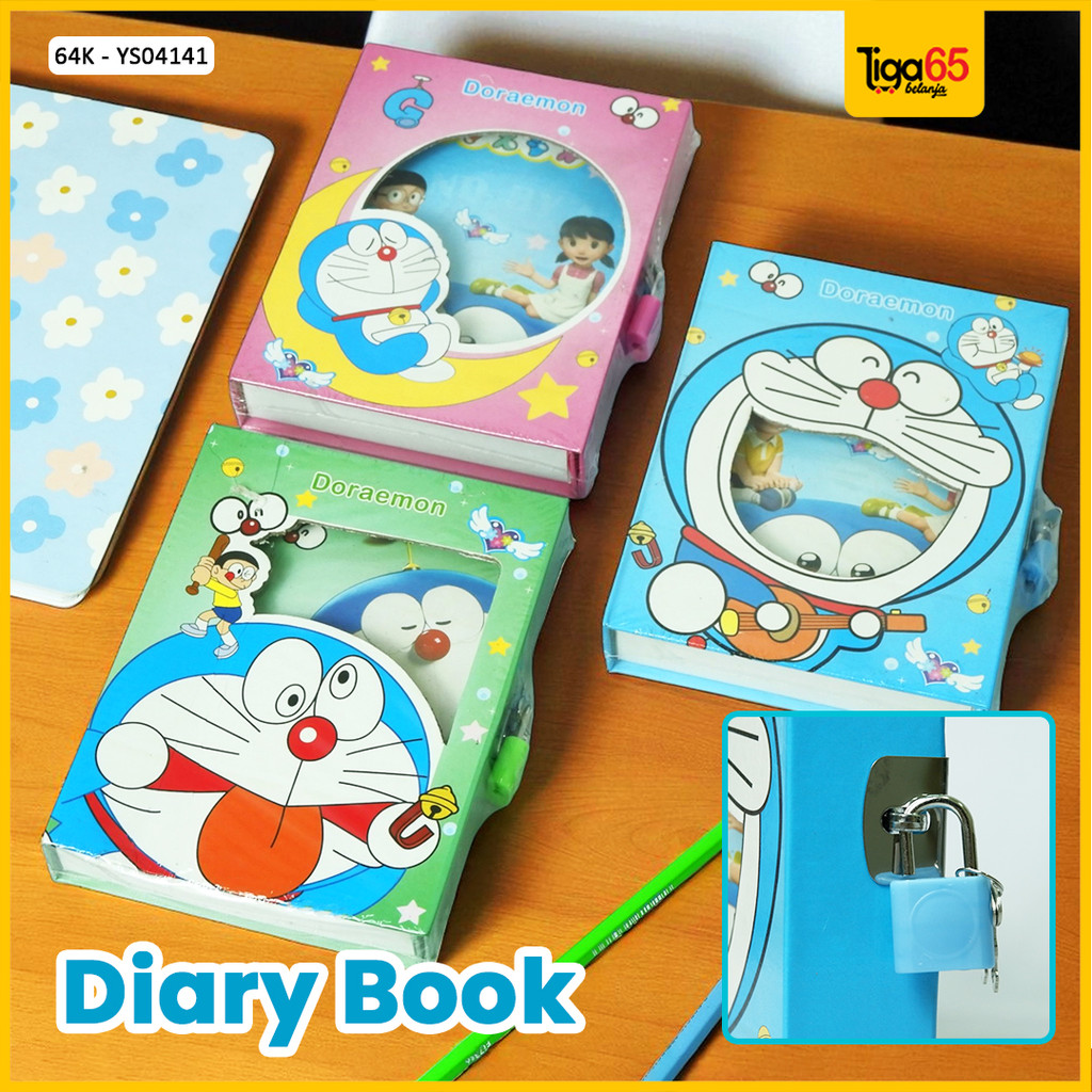 

Buku Diary Aesthetic / Buku Catatan / Buku Note Aesthetic / Buku Diary Kunci 64K-YS04141