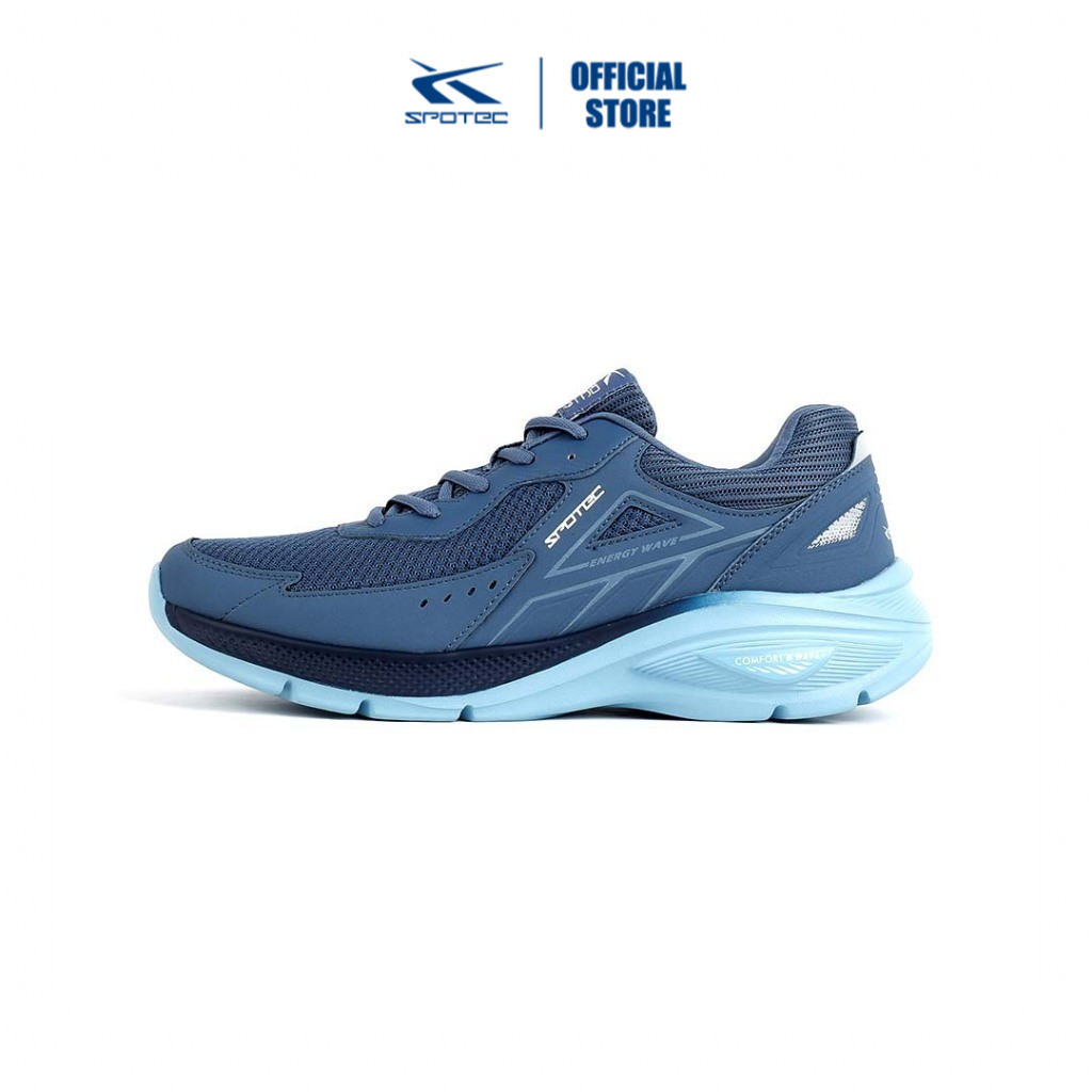 Spotec Running Easton Sepatu Lari Pria Wanita - Biru Muda Biru Muda