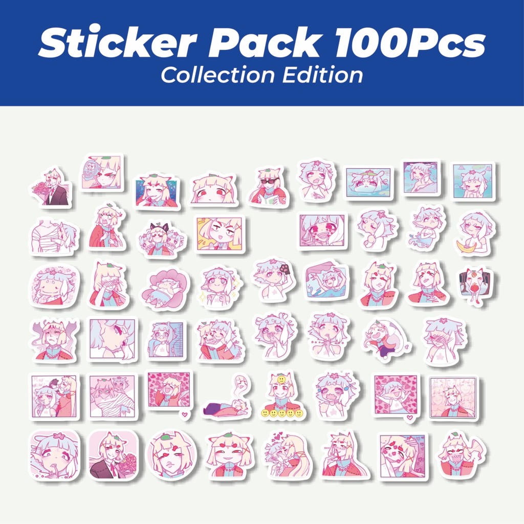 

Hot Stiker Funny Character Lesnaya Lucu Anti Air Stikers Berperekat Waterproof Sticker Decal Buat Motor Helm Buku Journal Koper Casing HP Laptop Botol Minum