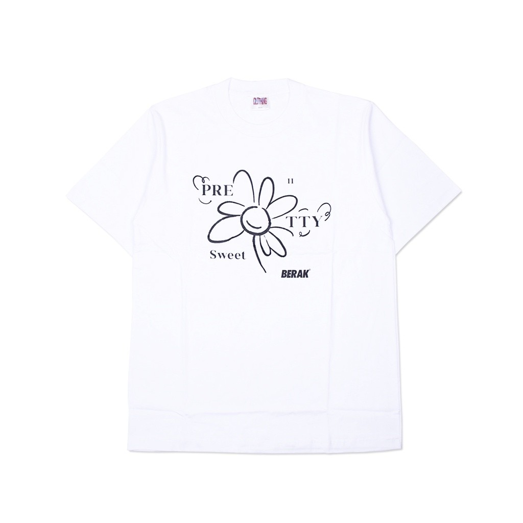 Berak 9420 Tshirt PRETY WHITE