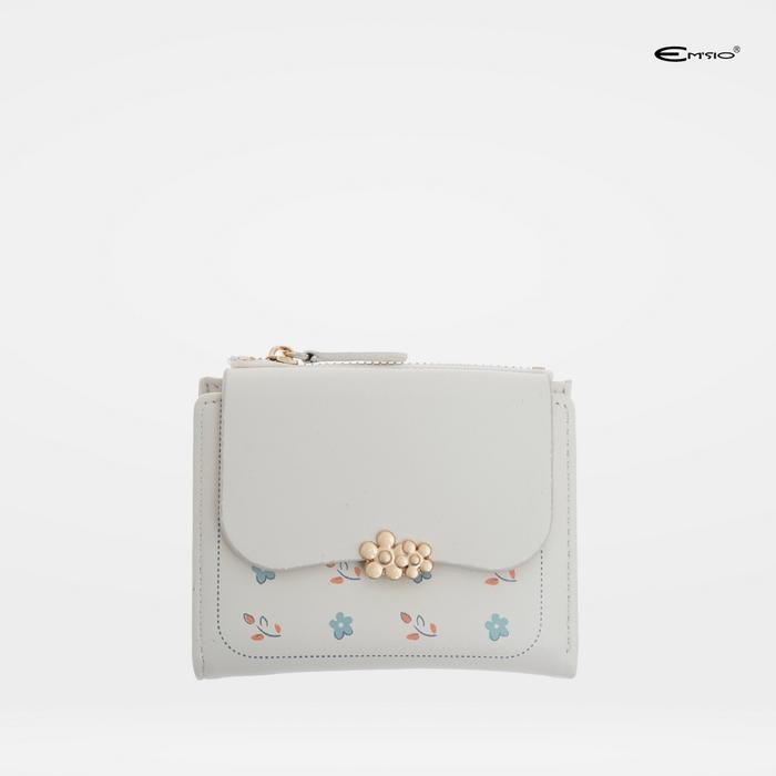ORIGINAL Dompet Wanita Emsio by Elizabeth Dompet Lipat 0750-1493 - White