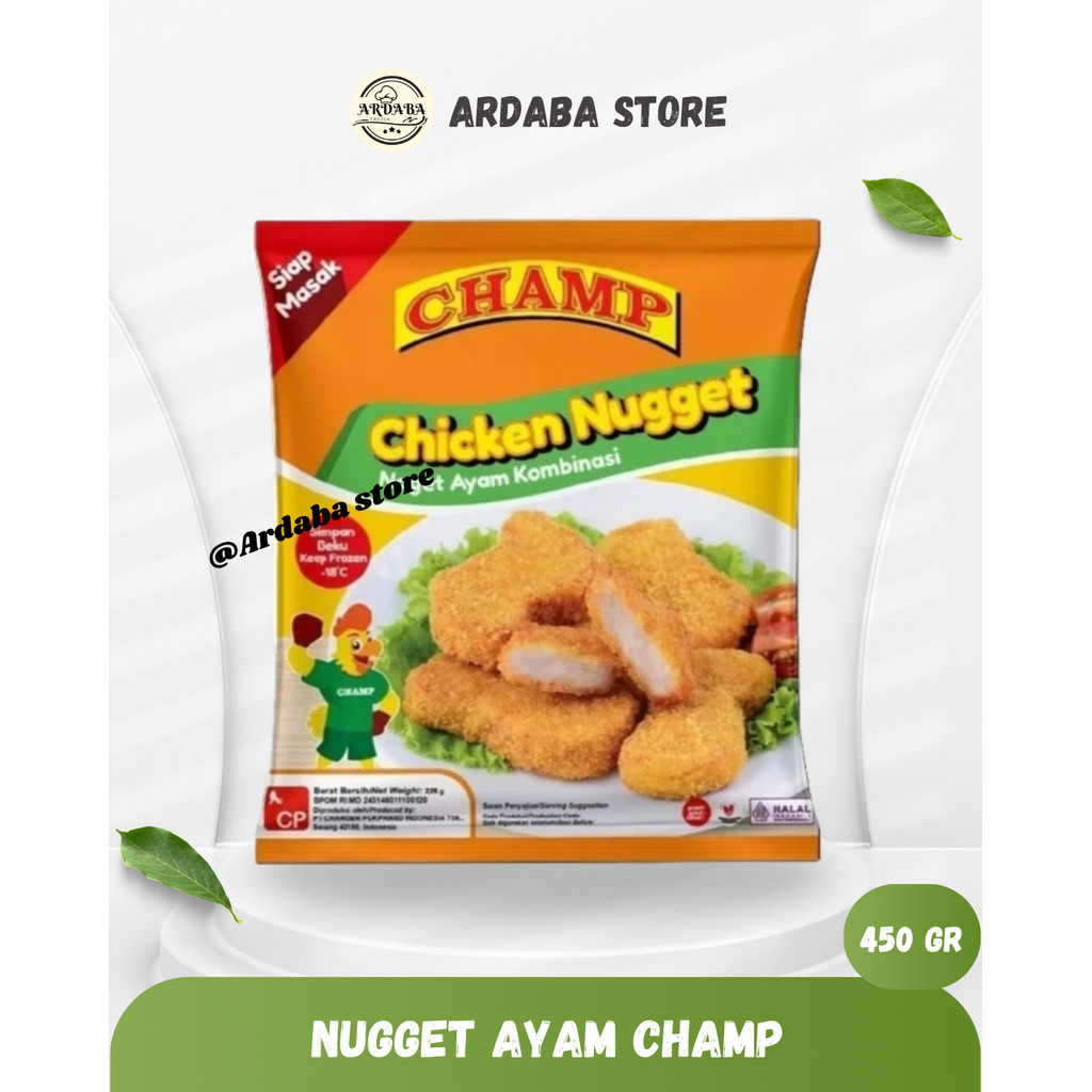 

Nugget Ayam Champ 450 Gram - ARDABA STORE