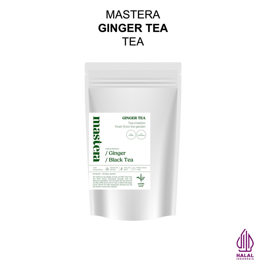 

Mastera Ginger Tea Teh Hitam HORECA
