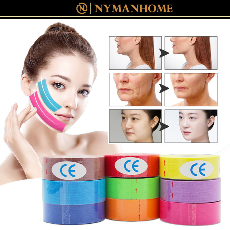 Facial Lift Tape V Shaped Face/V Shaped Face Lift Tape Anti Sagging Face Lift Chin Breathe Facial Ti