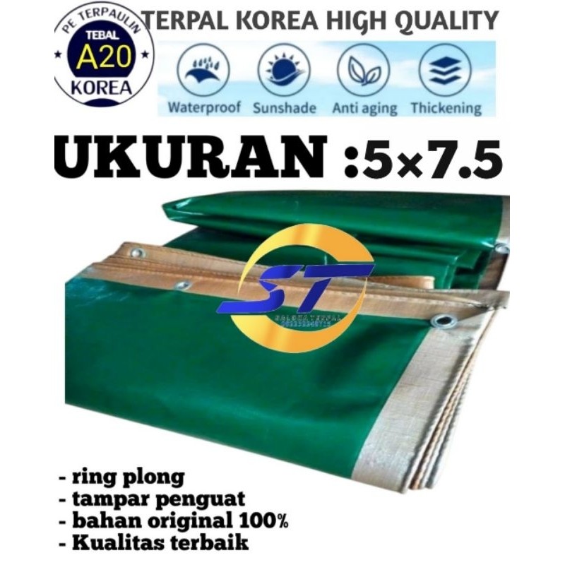 TERPAL A20 SUPER UV UKURAN 5X7,5 meter