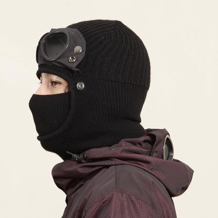 Balaclava Knitt Outfirm Hitam / Topeng full Mask Outfirm Hitam / Mask Goggles