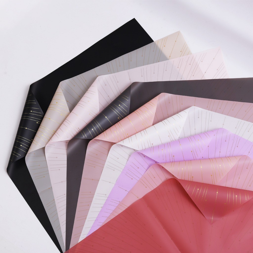 

Sky Floral Wrap Kertas Buket Perseids Meteor Cellophane Flower Wrapping Florist Bouquet KB6081