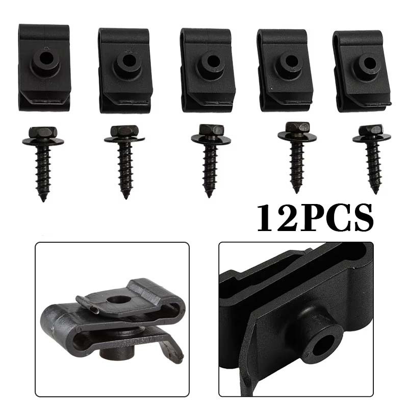 6pcs Baut Bemper Mobil  Klip Bemper Mobil Baut Fender Toyota Klip Trim Fender