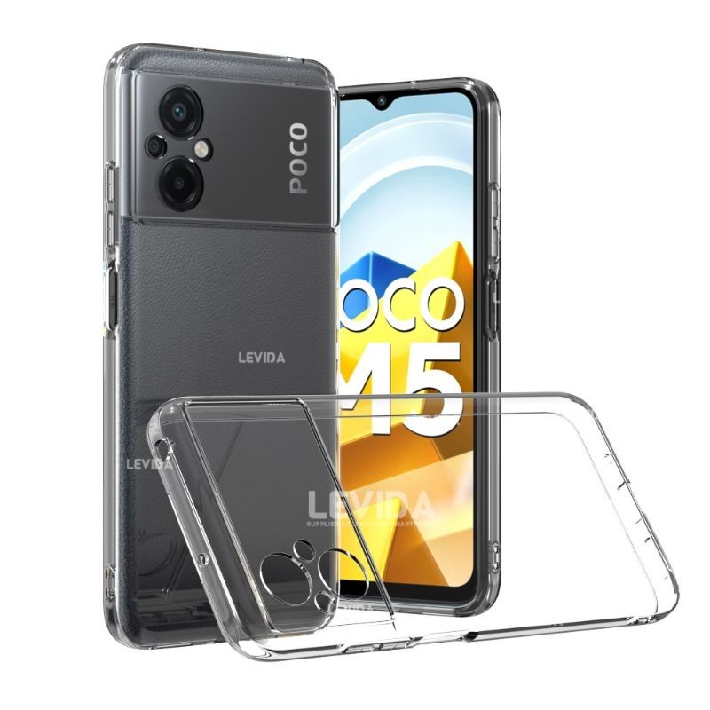 Poco M3 Poco M3 Pro Poco M5 Poco M5S Clear case Bening Softcase Clear Case Antigores Gaming Poco M3 