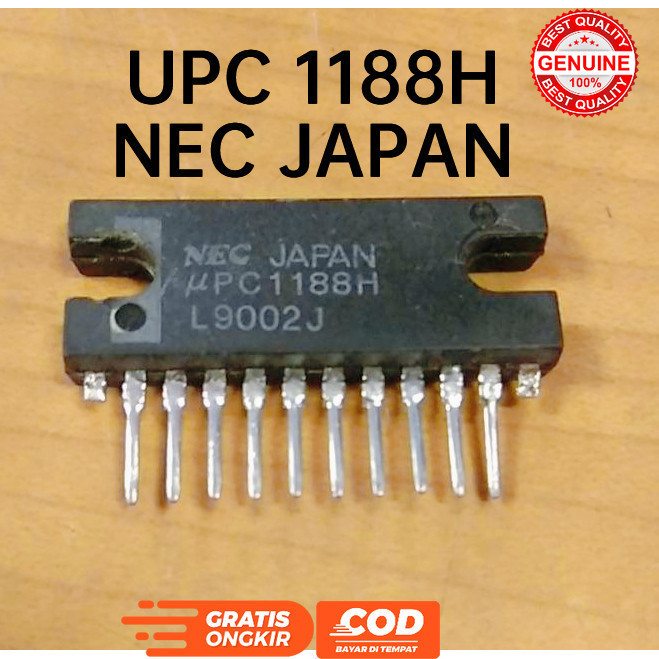 TRANSISTOR UPC1188 IC UPC 1188 NEC JAPAN