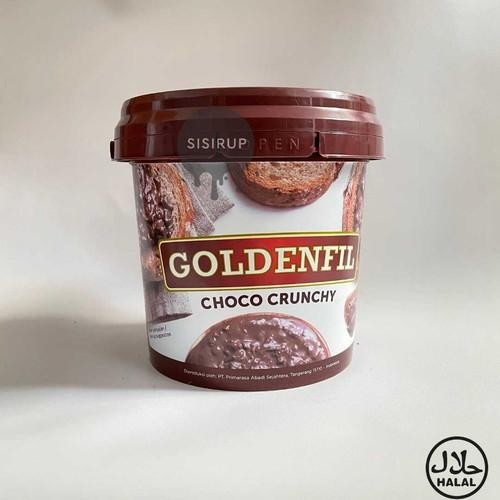 

[TERLARIS] Goldenfil Dark Choco Crunchy 1 kg selai coklat Cruncie - CHOCO CRUNCHY[TERLARIS ]