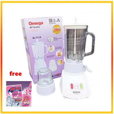 Blender kaca National viva/Omega 6 mata pisau