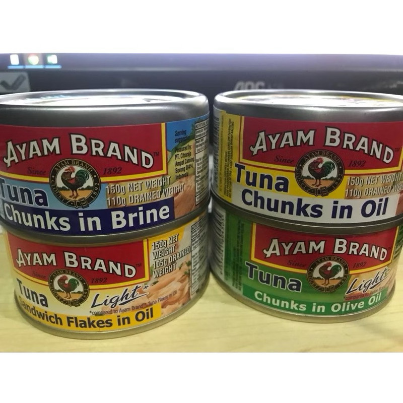 

ayam brand tuna 150gr 160g all varian READY