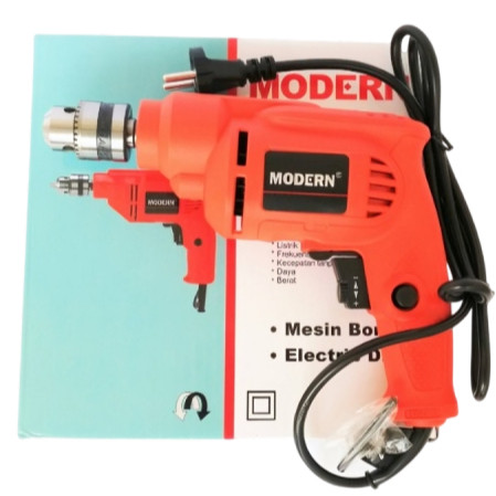 Bor Tembok Listrik Modern Mod M2100C / Bor Listrik Electric Drill Modern M 2100C Bor Modern M-2100C