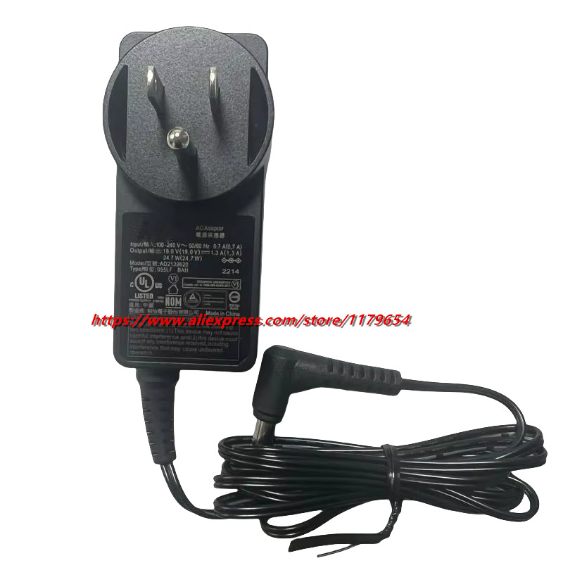 19V 1.3A 1.2A Switching AC Power Adapter Charger For LG LCD Monitor 24MP47H ADS-40FSG-19 ADS-25FSF-1