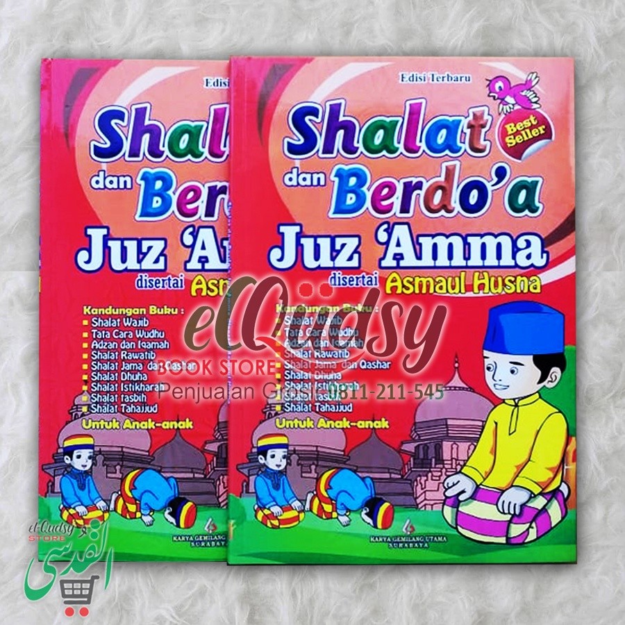 Buku Sholat Anak buku doa anak juz amma dilengkapi Gambar Warna Panduan Sholat Anak dan berdoa Lengk