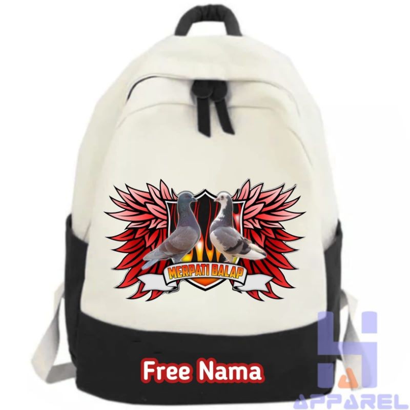 TAS RANSEL ANAK MERPATI BALAP MERPATI JAPATI