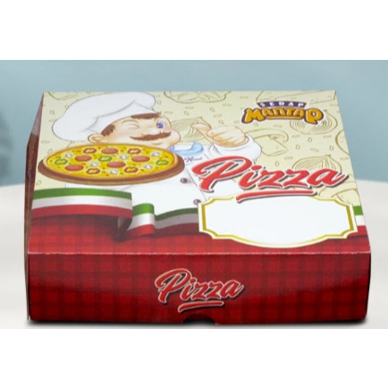 GS SEDAP MANTAP PIZZA 20X20X5 KARDUS DUS DOS MARTABAK ROTI PIZZA BOX 20X20