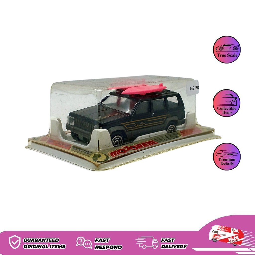 Majorette #224 Jeep Cherokee Limited - 149BR - BR3