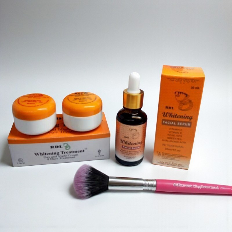 Paket Cream 8 Hari + Serum RDL Glowing | Whitening Skincare