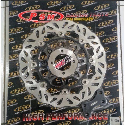 PIRINGAN CAKRAM DEPAN LEBAR BESAR YAMAHA RXKING RX KING RXK RX-KING 300MM 300 MM HITAM ORI PSM