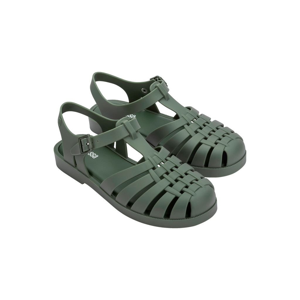 Sepatu Sandal Wanita Melissa Possession Ad Dark Green
