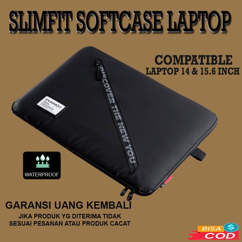 Terlaris softcase pelindung laptop 14 inch 15.6 inch waterproof terkini tas softcase laptop asus len