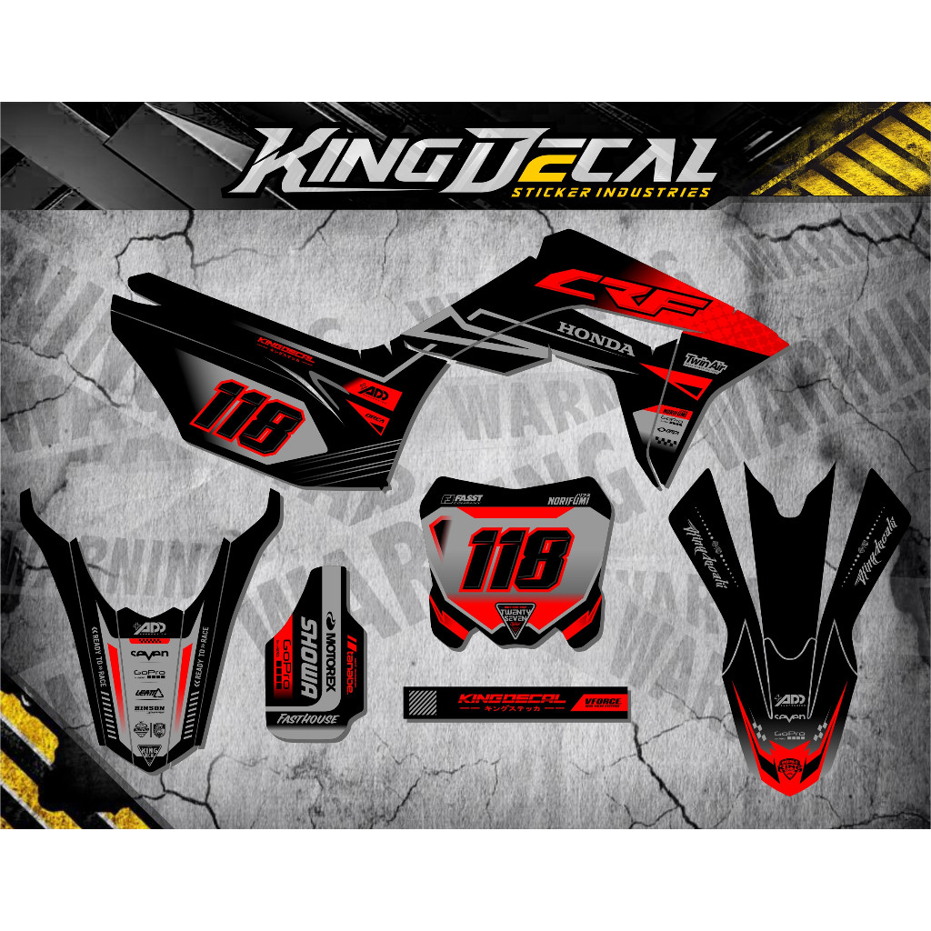 DEKAL / DECAL    CRF 150L FULL BODY /  CRF 150