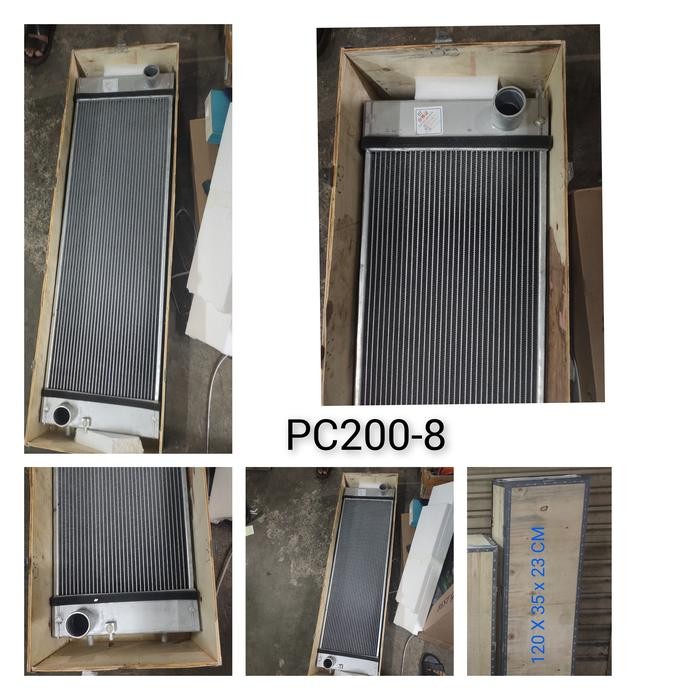 Radiator Assy PC200-8 Radiator Komatsu PC200-8. Import Cina BEST